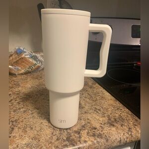 White Simple Modern Tumbler